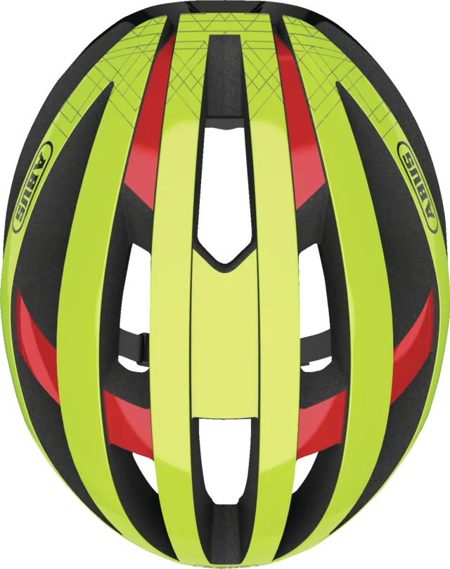 Abus Viantor MIPS Road Cycling Helmet (Neon Yellow)