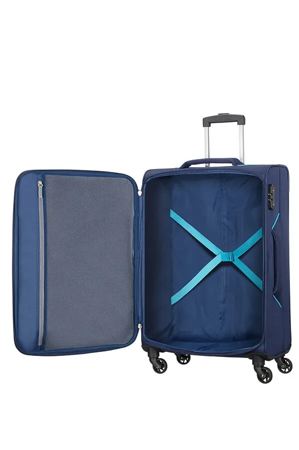 American Tourister Holiday Heat Spinner 67cm Medium Spinner | Navy