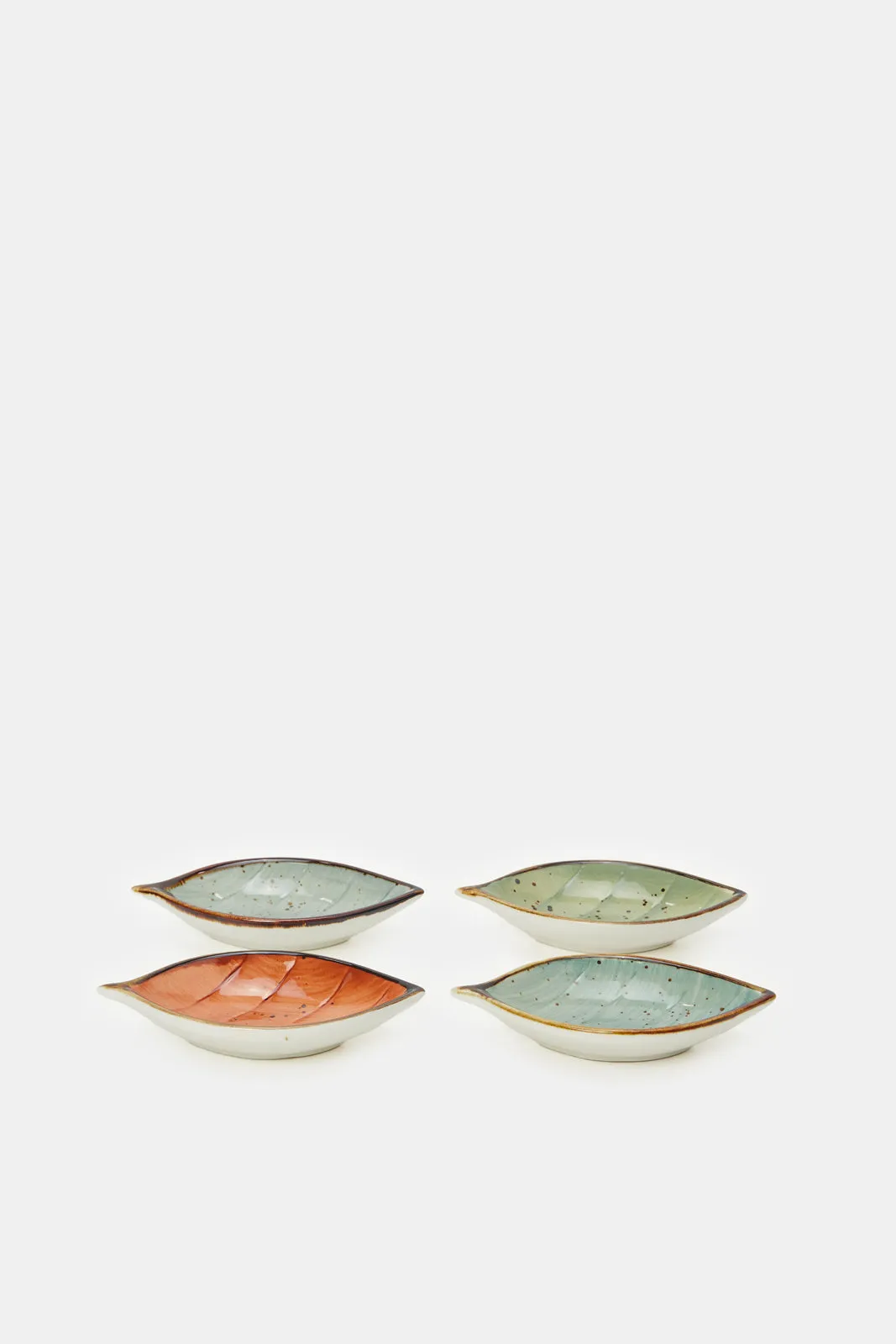 Assorted Leaf Shape Small Dish Set (4 Piece)