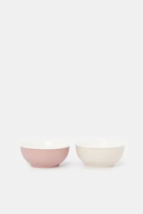 Assorted Plain Bowl Set (2 Piece)