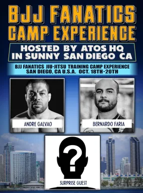 BJJ Fanatics Jiu Jitsu Training Camp Experience at ATOS HQ San Diego, CA U.S.A. October 18th-20th