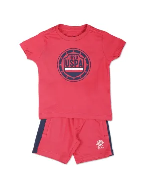 Boys Printed Cotton Set