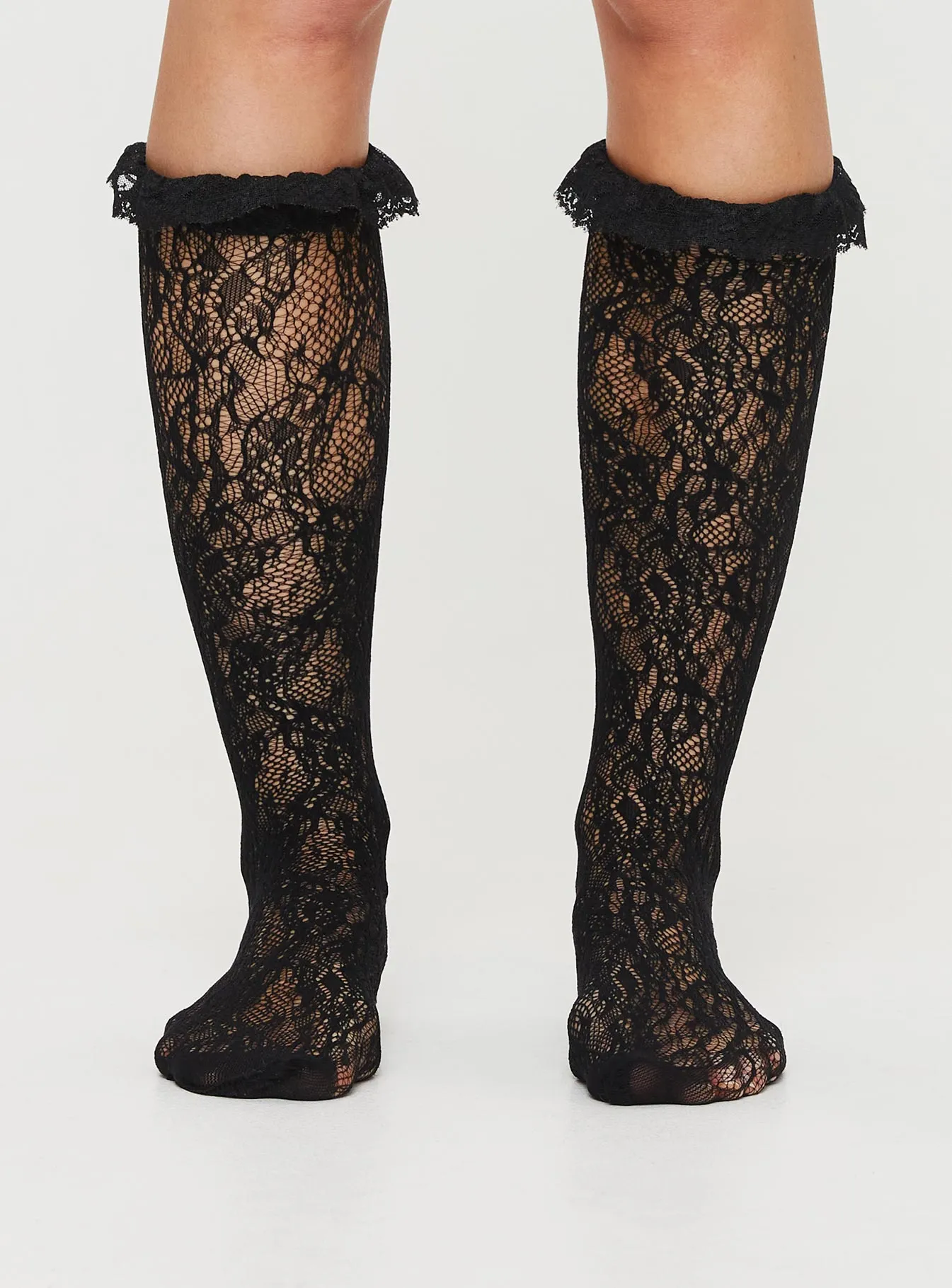 Calavera Stockings Black