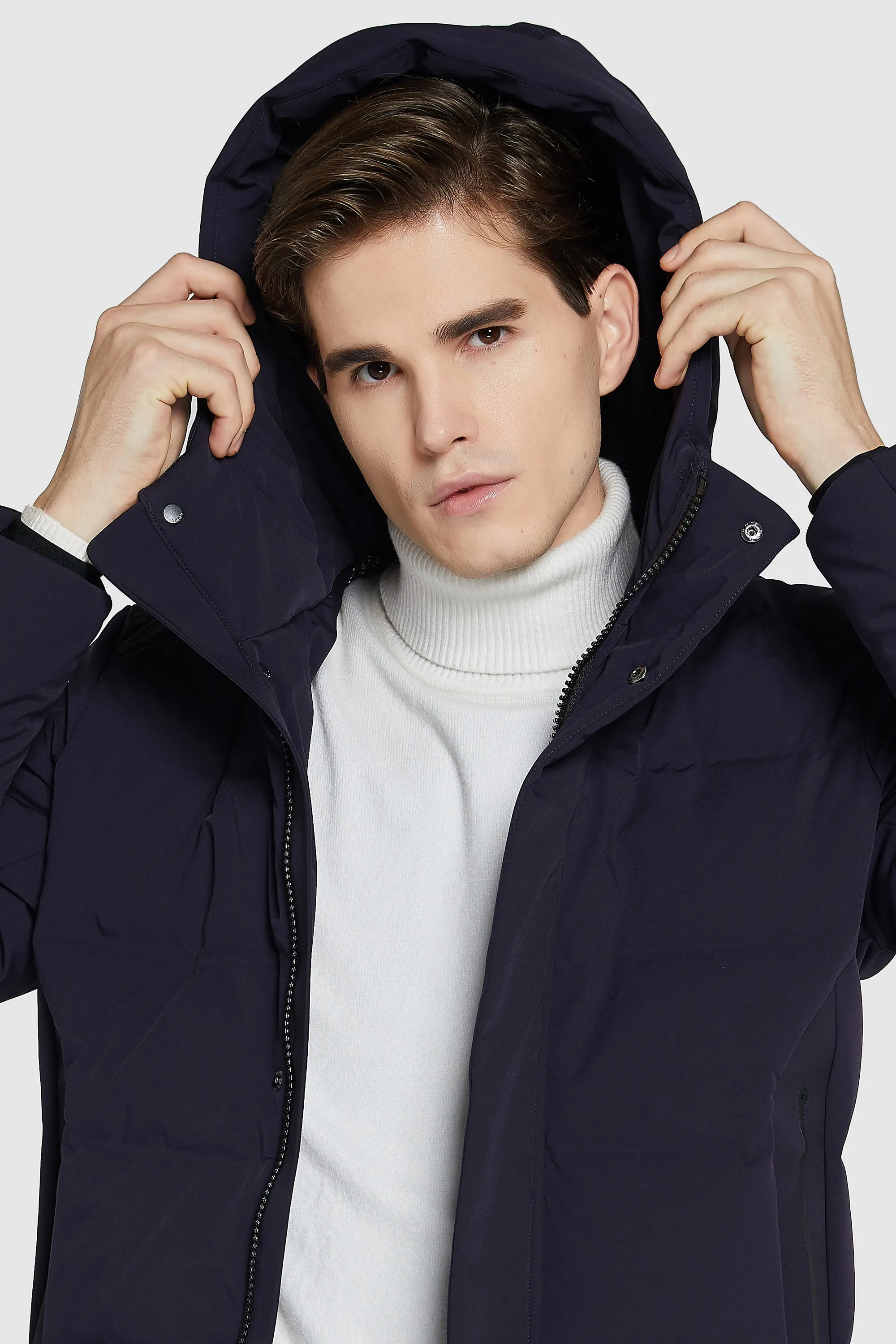 Double Snap Thickened Down Jacket