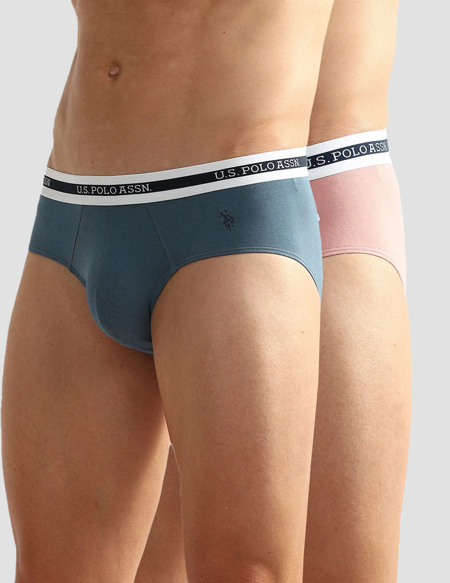 Elasticized Waist OEB09 Briefs - Pack Of 2