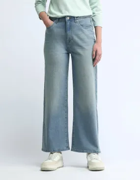 High Rise Wide Leg Jeans