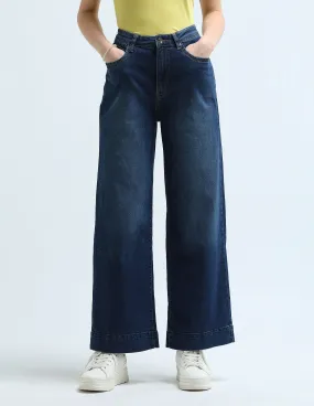 High Rise Wide Leg Jeans