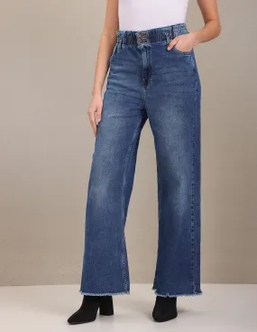 High Rise Wide Leg Jeans