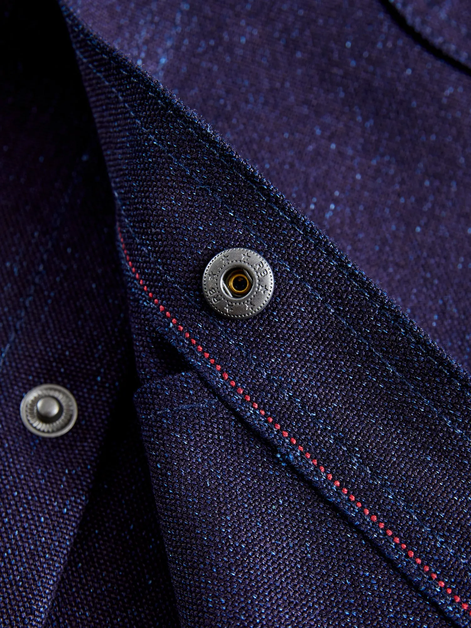 "Heavyweight ISC" Service Shirt in Indigo