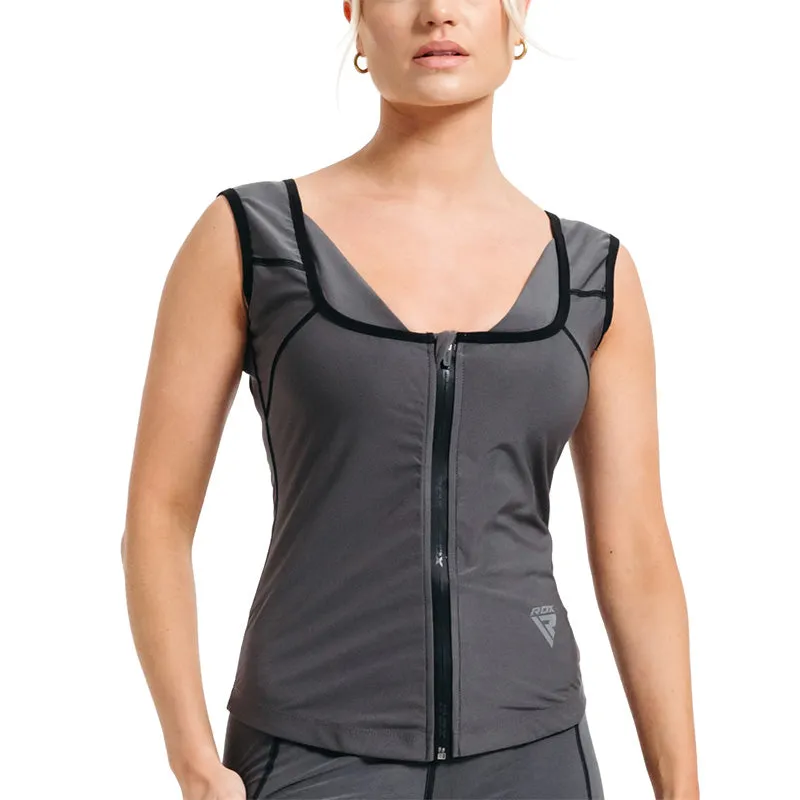 RDX W2 Women Sweat Vest With Zipper REACH OEKO TEX 100 Certified