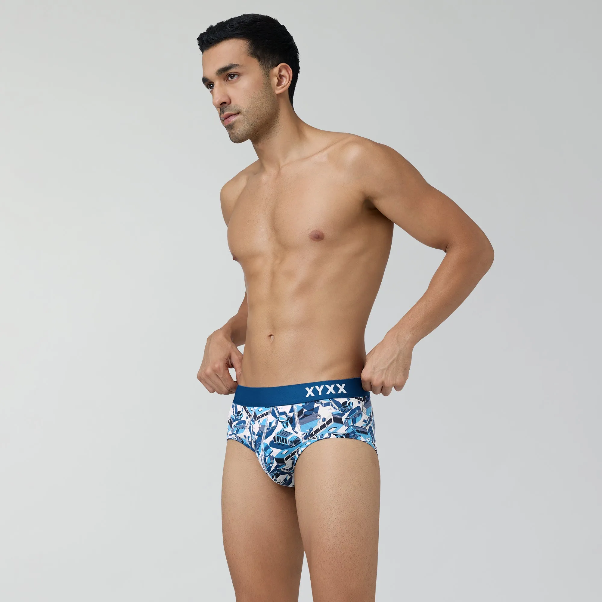 Urbane Modal Briefs Street Blue