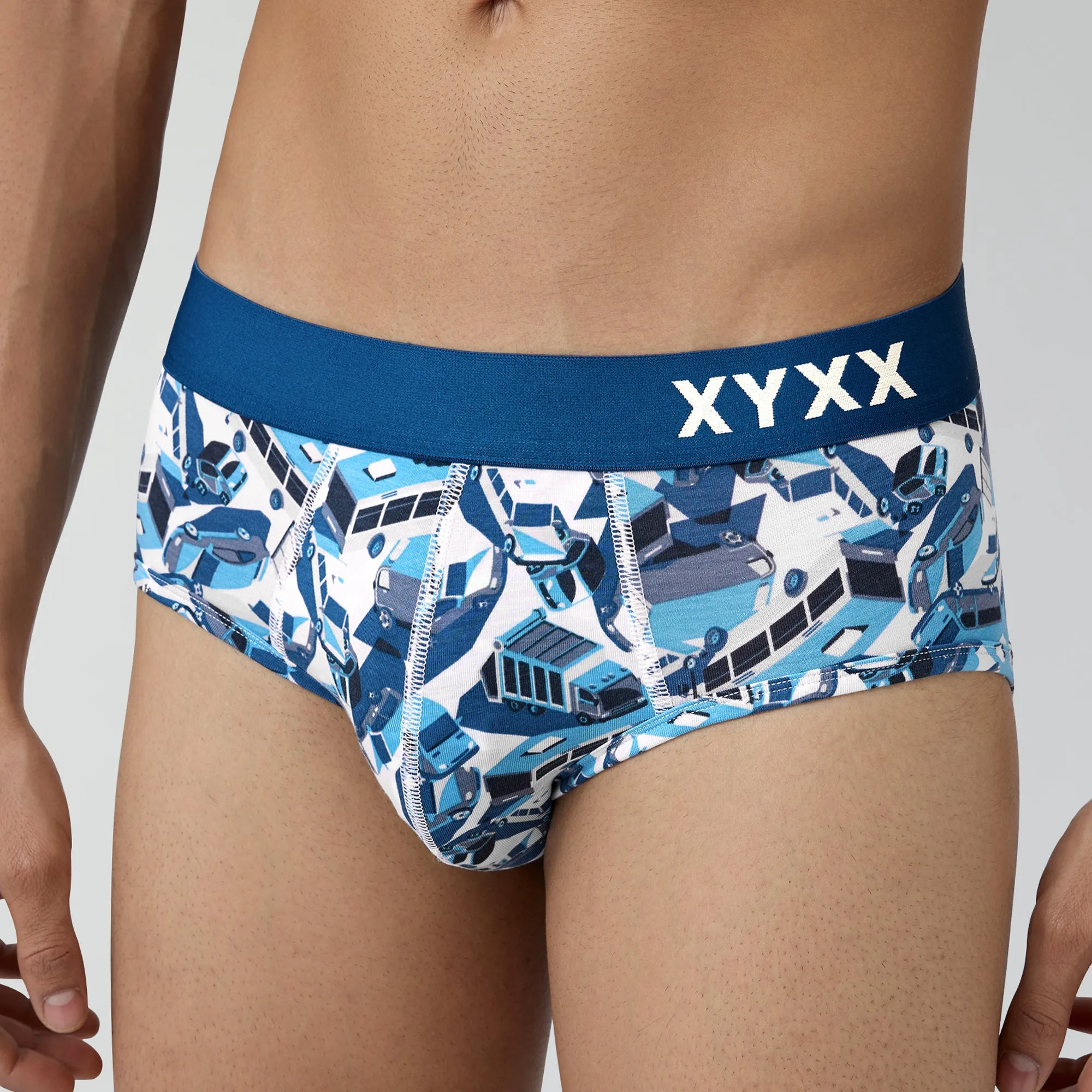 Urbane Modal Briefs Street Blue