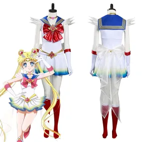 VeeGet VeeGet Sailor Moon Eternal Tsukino Usagi Dress Halloween Carnival Suit Cosplay Costume